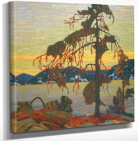 12" x 12" / Canvas Wrap The Jack Pine By Tom Thomson Fine Art Print