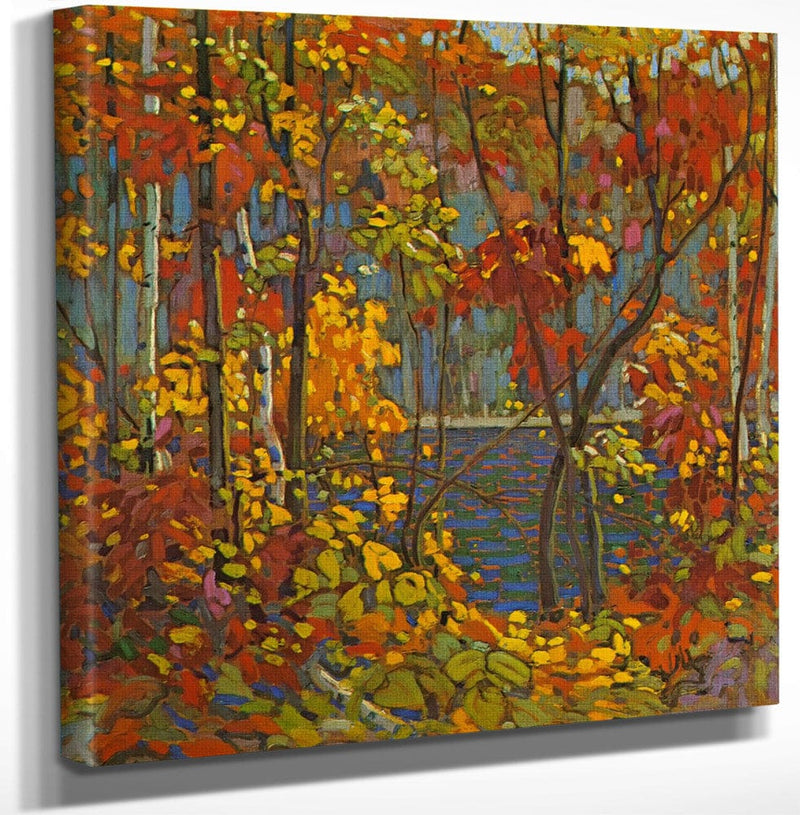 12" x 12" / Canvas Wrap The Pool By Tom Thomson Fine Art Print