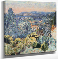 12" x 12" / Canvas Wrap The Riviera By Pierre Bonnard Fine Art Print