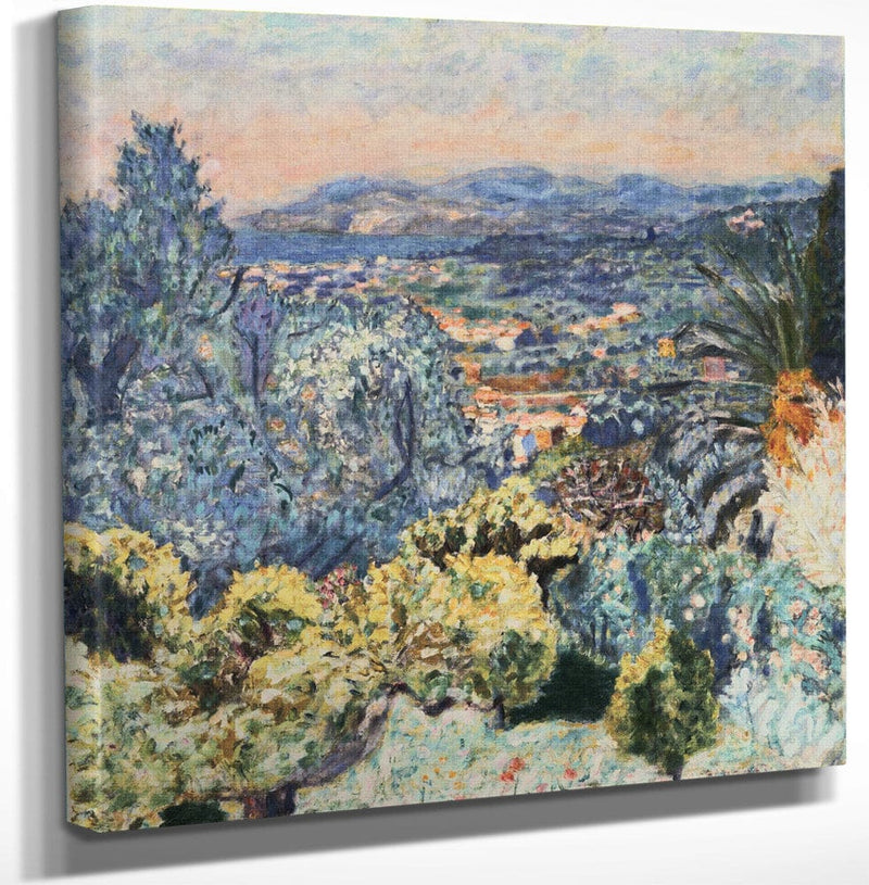 12" x 12" / Canvas Wrap The Riviera By Pierre Bonnard Fine Art Print