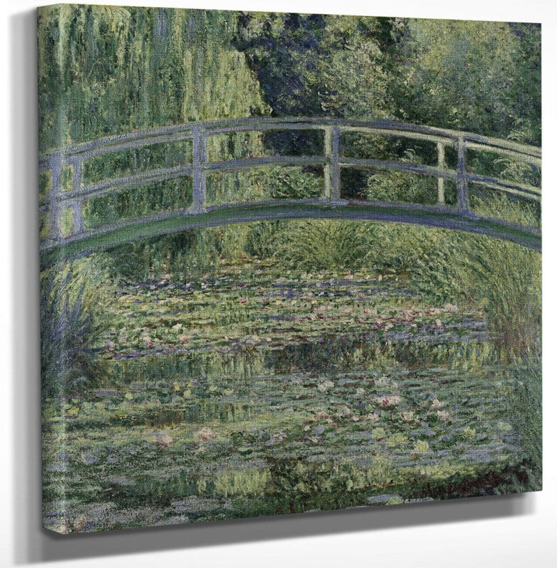 12" x 12" / Canvas Wrap The Water Lily Pond 1 By Claude Monet Fine Art Print