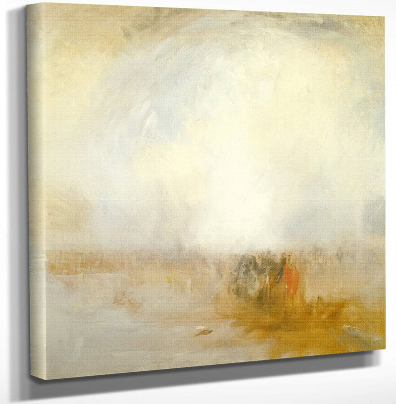 12" x 12" / Canvas Wrap Venetian Scene C By Jwm Turner Fine Art Print