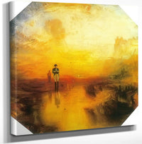 12" x 12" / Canvas Wrap War By Jwm Turner Fine Art Print