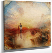 12" x 12" / Canvas Wrap War The Exile And The Rock Limpet 1842 By Joseph Mallord William Turner Fine Art Print