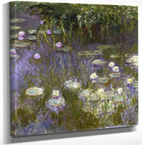 12" x 12" / Canvas Wrap Water Lilies 2 By Claude Monet Fine Art Print