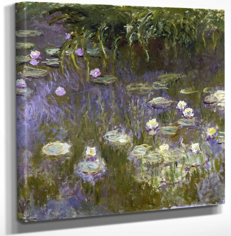 12" x 12" / Canvas Wrap Water Lilies 2 By Claude Monet Fine Art Print