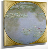 12" x 12" / Canvas Wrap Waterlilies 3 By Claude Monet Fine Art Print
