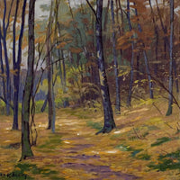 12" x 12" / Fine Art Paper A Grey Day By Frank V. Dudley Fine Art Print