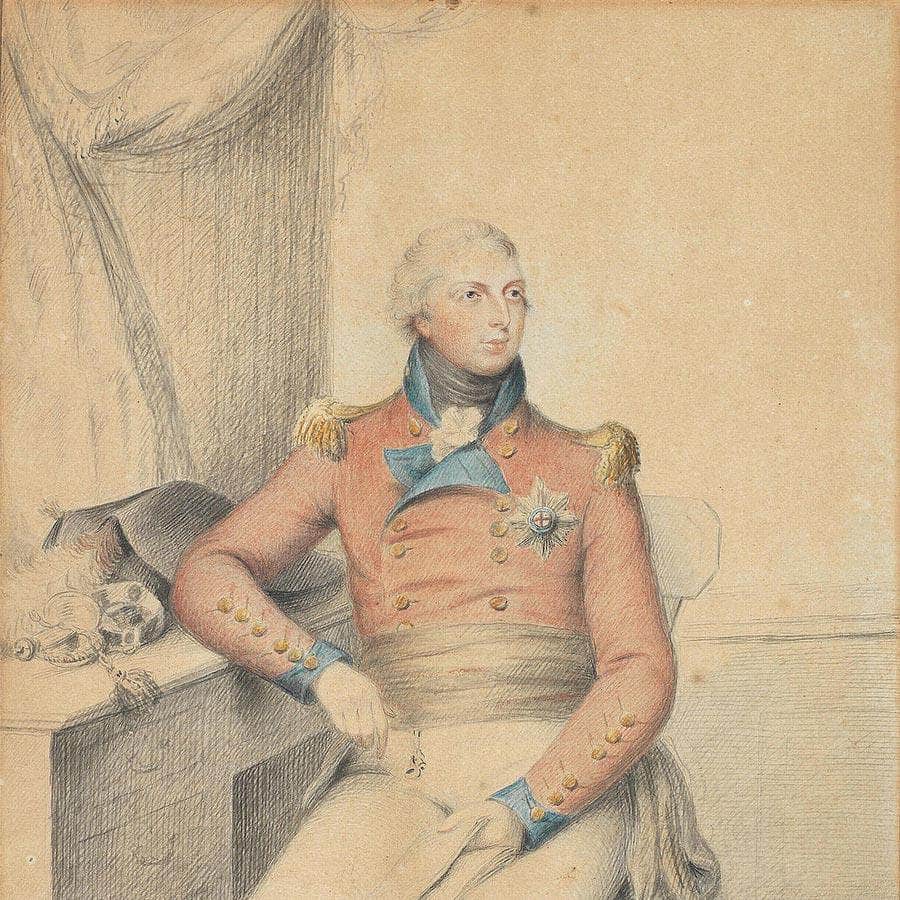 12" x 12" / Fine Art Paper A Rare Work On Paper Portraying Prince William Frederick, Duke Of Gloucester And Edinburgh (1776–1834) By William Henry Walker Fine Art Print