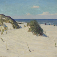12" x 12" / Fine Art Paper Across Sunny Sands By Frank V. Dudley Fine Art Print