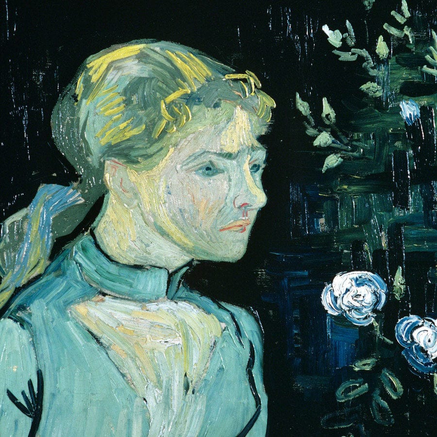 12" x 12" / Fine Art Paper Adeline Ravoux By Vincent Van Gogh Fine Art Print