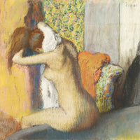 12" x 12" / Fine Art Paper Apres Le Bain, Femme S'essuyant La Nuque By Edgar Degas Fine Art Print