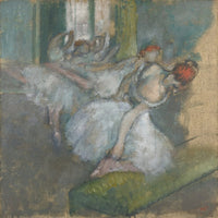 12" x 12" / Fine Art Paper Ballet Dancers 2 By Edgar Degas Fine Art Print