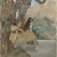 12" x 12" / Fine Art Paper Ballet Dancers By Edgar Degas Fine Art Print