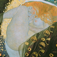 12" x 12" / Fine Art Paper Danae 1907 1908 Private Collection By Gustav Klimt Fine Art Print