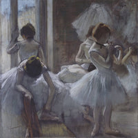 12" x 12" / Fine Art Paper Dancers 2 By Edgar Degas Fine Art Print
