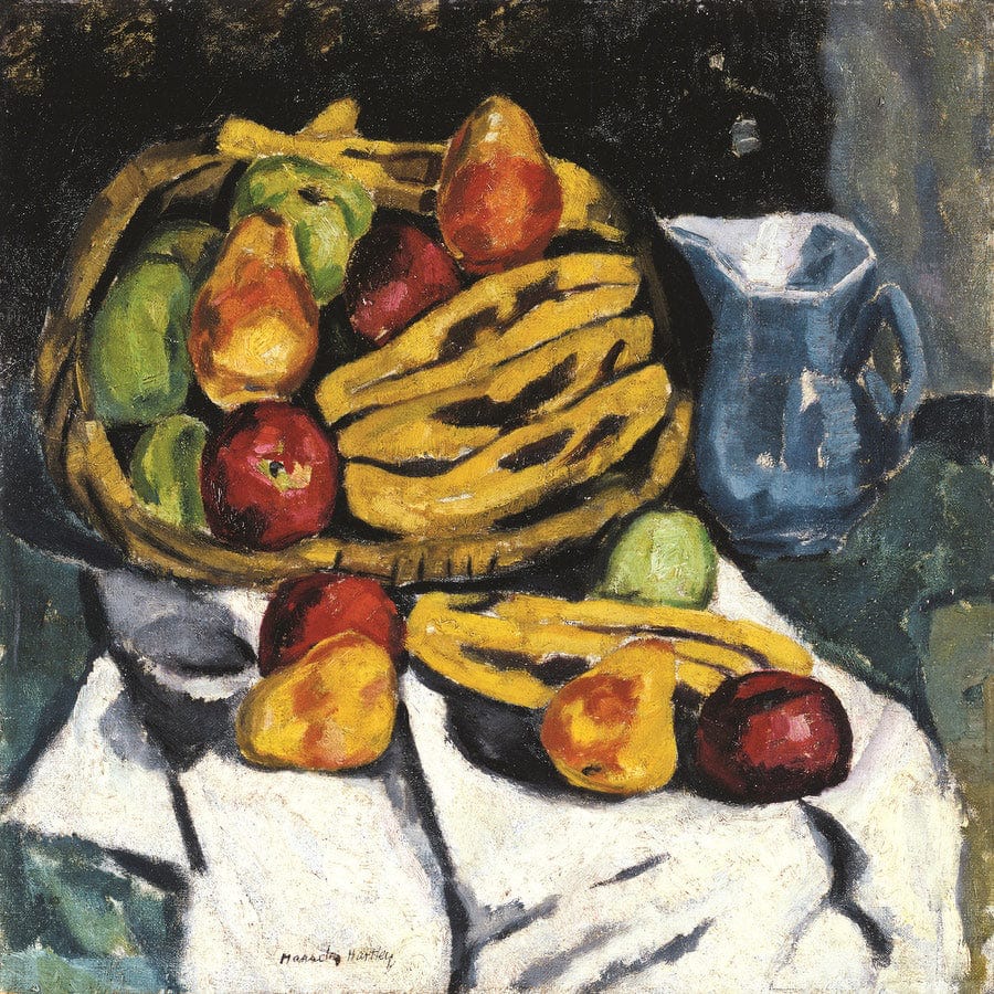 12" x 12" / Fine Art Paper Fruit Still Life By Marsden Hartley Fine Art Print