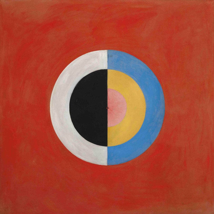 12" x 12" / Fine Art Paper Group Ix Suw No 17 The Swan No 17 1915 By Hilma Af Klint Fine Art Print