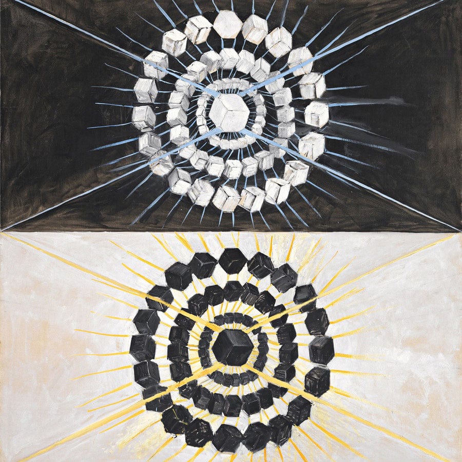 12" x 12" / Fine Art Paper Group Ix Suw No 8 The Swan No 8 1915 By Hilma Af Klint Fine Art Print