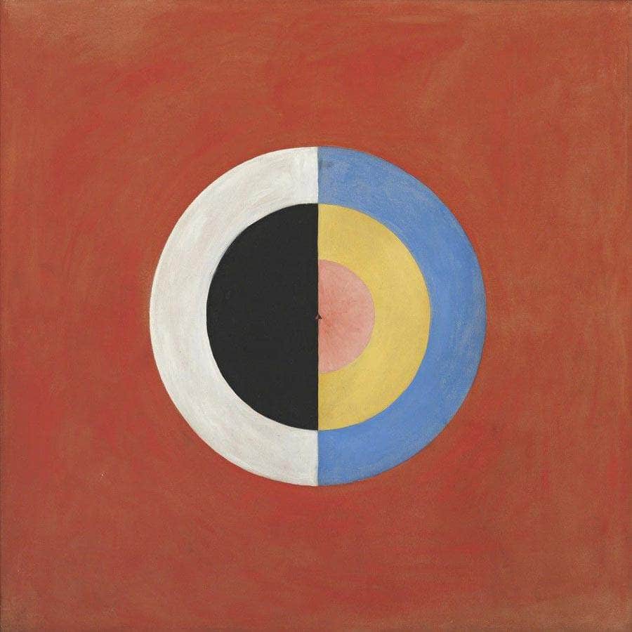 12" x 12" / Fine Art Paper Group Ix Suw The Swan No. 17 By Hilma Af Klint Fine Art Print