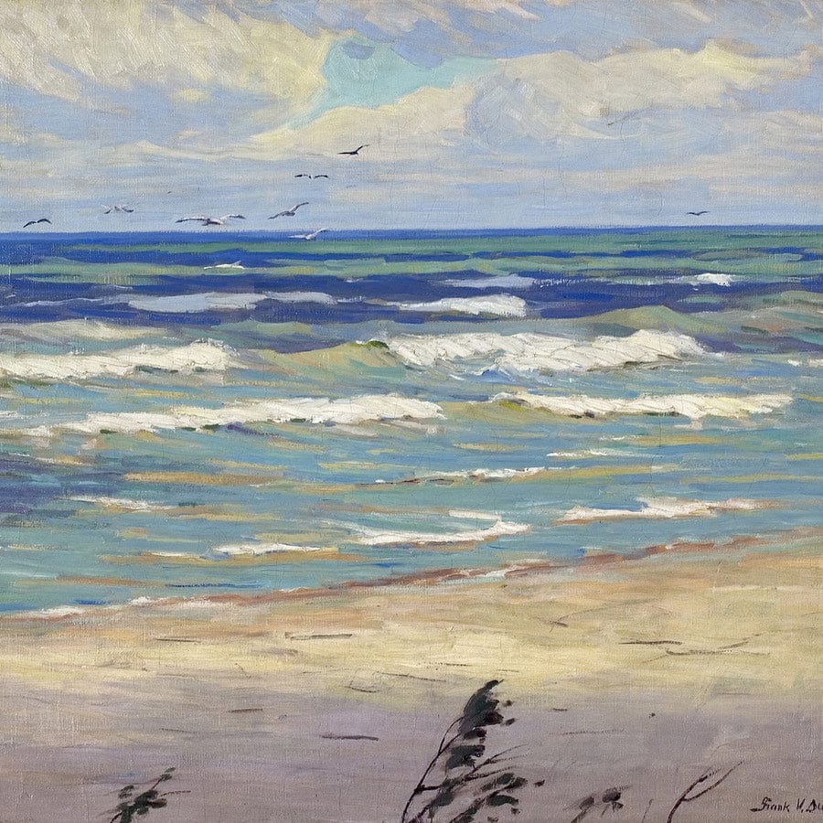 12" x 12" / Fine Art Paper Harbingers Of The Storm By Frank V. Dudley Fine Art Print