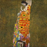 12" x 12" / Fine Art Paper Hope 2 1907 1908 Museum Of Modern Art New York 1 By Gustav Klimt Fine Art Print