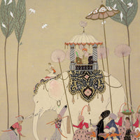 12" x 12" / Fine Art Paper Imperial Procession By Georges Barbier Fine Art Print