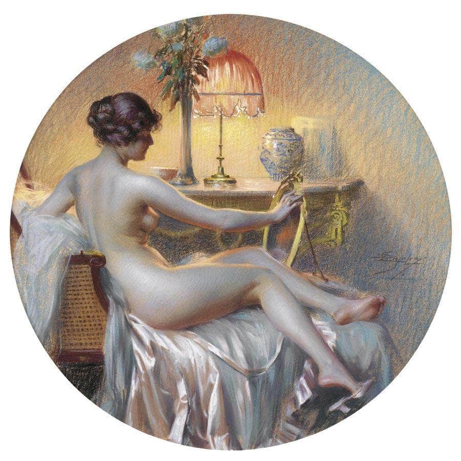 12" x 12" / Fine Art Paper Le Boudoir 2 By Enjolras Delphin Fine Art Print