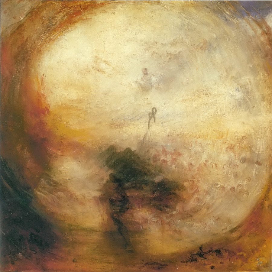 12" x 12" / Fine Art Paper Light And Colour (Goethe's Theory) By Jwm Turner Fine Art Print
