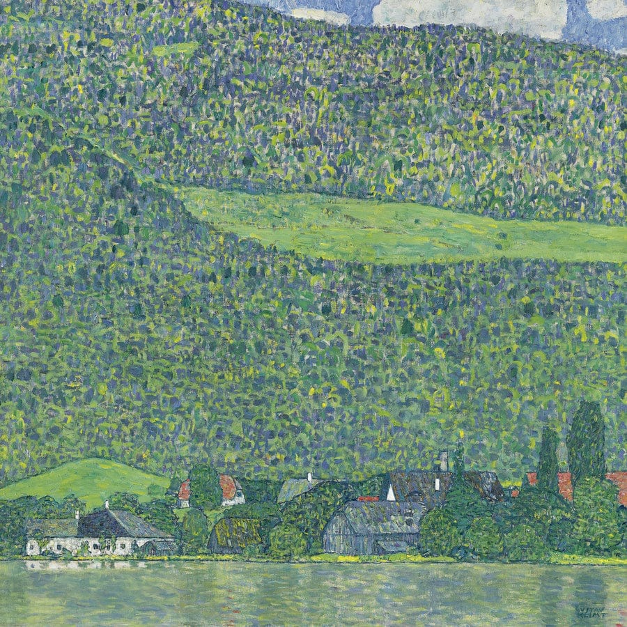 12" x 12" / Fine Art Paper Litzlberg On The Attersee 1914 1915 By Gustav Klimt Fine Art Print