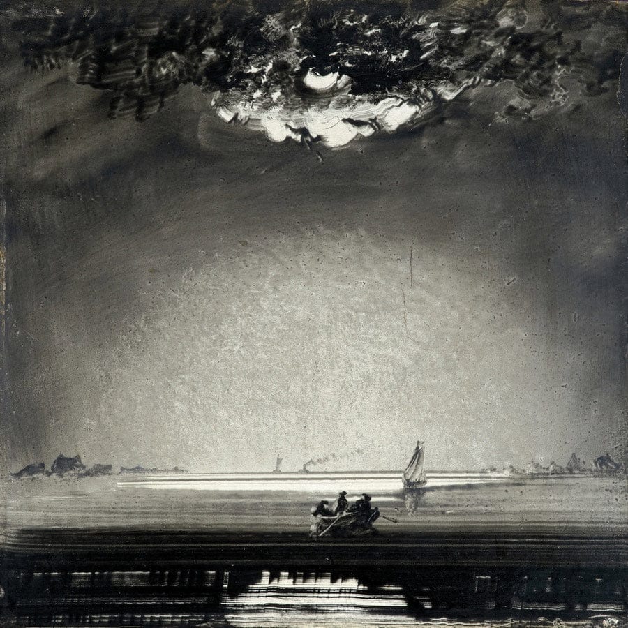 12" x 12" / Fine Art Paper Manelys 1870 By Peder Balke Fine Art Print