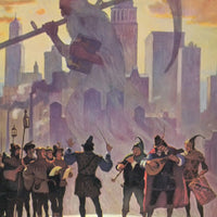 12" x 12" / Fine Art Paper New Years Day By NC Wyeth Fine Art Print