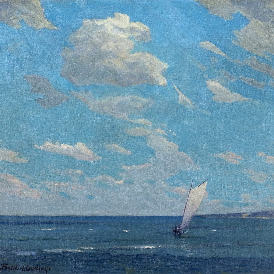 12" x 12" / Fine Art Paper Off Duneland Shores By Frank V. Dudley Fine Art Print