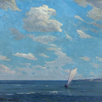 12" x 12" / Fine Art Paper Off Duneland Shores By Frank V. Dudley Fine Art Print