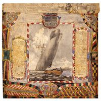 12" x 12" / Fine Art Paper Plate 4520 Maybe 1900 By Charles Dellschau Fine Art Print