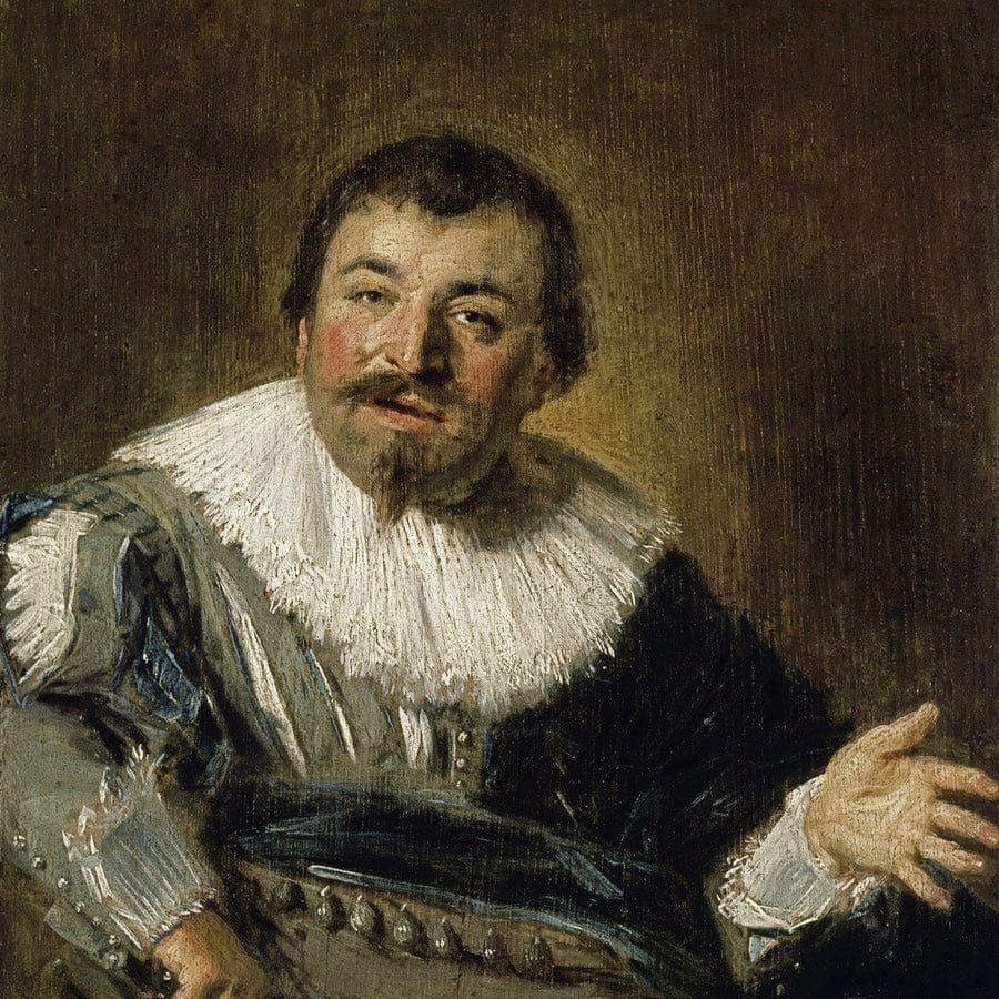 12" x 12" / Fine Art Paper Portrait Of Isaac Abrahamsz Massa By Frans Hals Fine Art Print