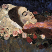 12" x 12" / Fine Art Paper Ria Munk On Her Deathbed 1912 50X50Cm Private Collection By Gustav Klimt Fine Art Print