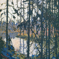 12" x 12" / Fine Art Paper Study For Northern River By Tom Thomson Fine Art Print
