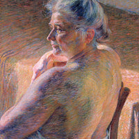 12" x 12" / Fine Art Paper The Mother 1909 By Umberto Boccioni Fine Art Print