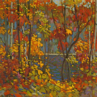 12" x 12" / Fine Art Paper The Pool By Tom Thomson Fine Art Print