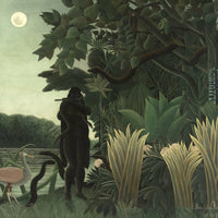 12" x 12" / Fine Art Paper The Snake Charmer   La Encantadora De Serpientes 1907 By Henri Rousseau Fine Art Print