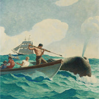 12" x 12" / Fine Art Paper The Story Of Whaling By Nc Wyeth Fine Art Print