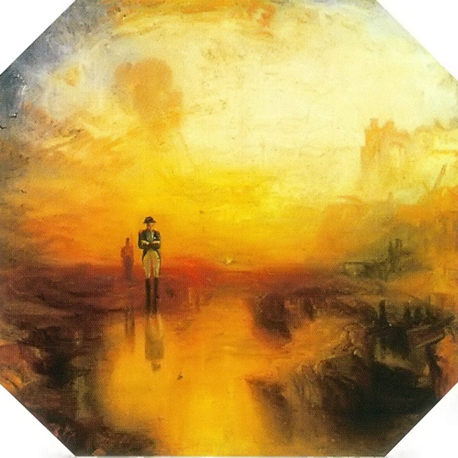 12" x 12" / Fine Art Paper War By Jwm Turner Fine Art Print