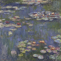 12" x 12" / Fine Art Paper Water Lilies 6 By Claude Monet Fine Art Print