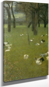 18" x 24" / Canvas Wrap After The Rain, 1899 By Gustav Klimt Fine Art Print