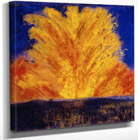 18" x 24" / Canvas Wrap Fireworks By James Ensor Fine Art Print