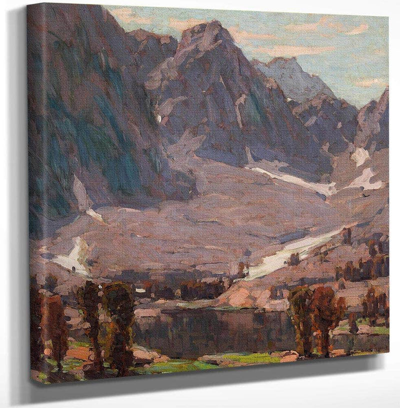 18" x 24" / Canvas Wrap Home Of Golden Trout, Sierras By Edgar Payne Fine Art Print