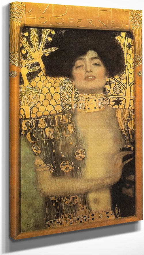 18" x 24" / Canvas Wrap Judith I By Gustav Klimt Fine Art Print
