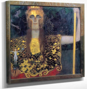 18" x 24" / Canvas Wrap Pallas Athena By Gustav Klimt Fine Art Print