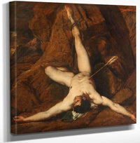 18" x 24" / Canvas Wrap Prometheus By William Etty Fine Art Print